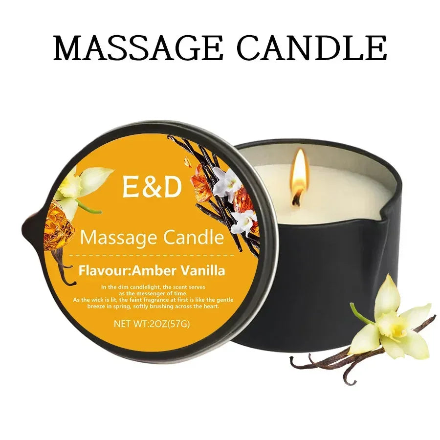 Luxury Massage Candle – Stress Relief