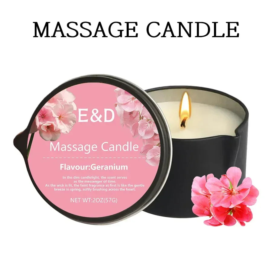 Luxury Massage Candle – Stress Relief