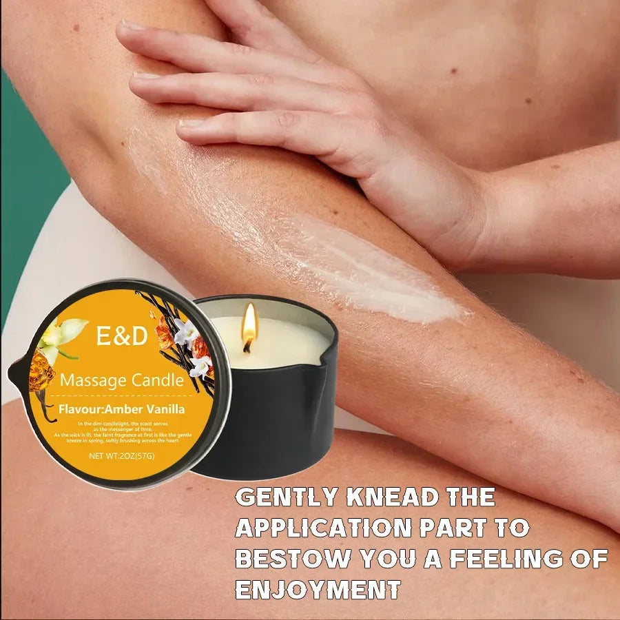 Luxury Massage Candle – Stress Relief
