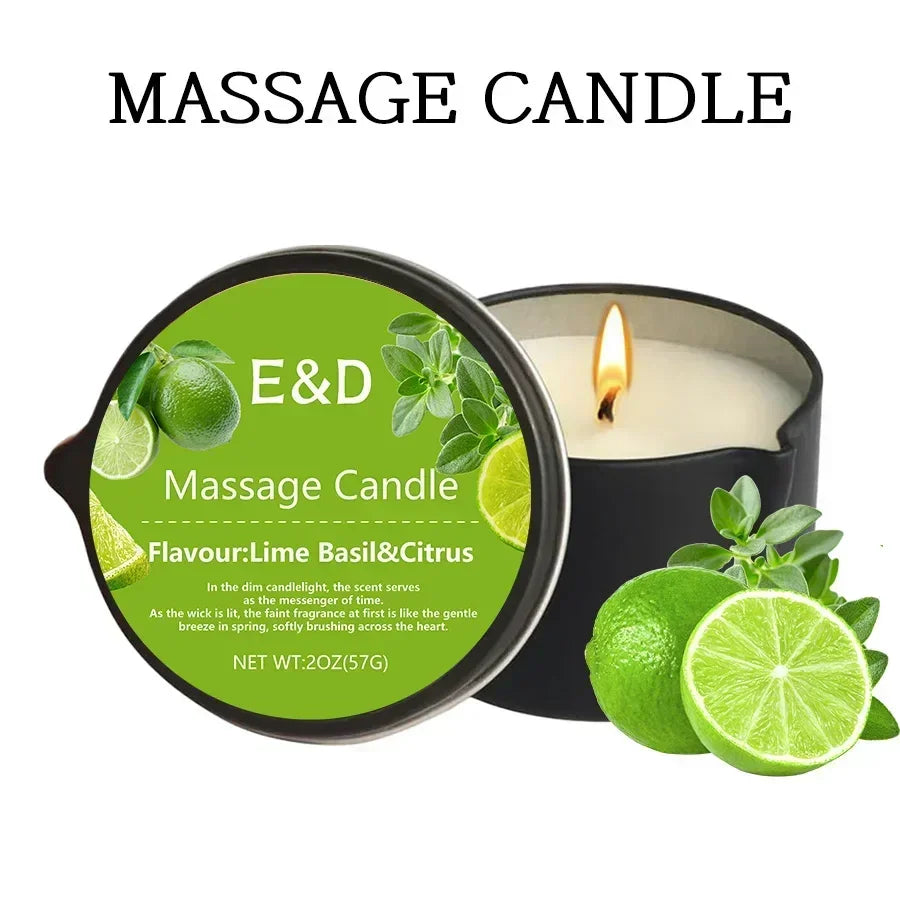 Luxury Massage Candle – Stress Relief
