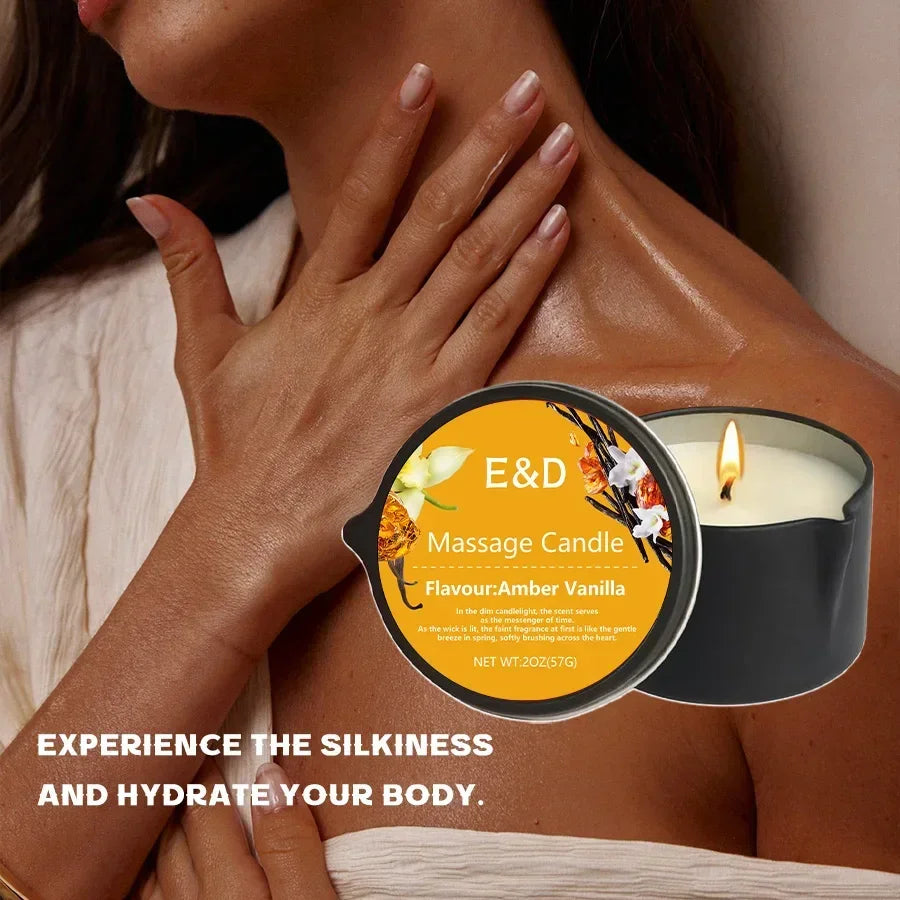 Luxury Massage Candle – Stress Relief